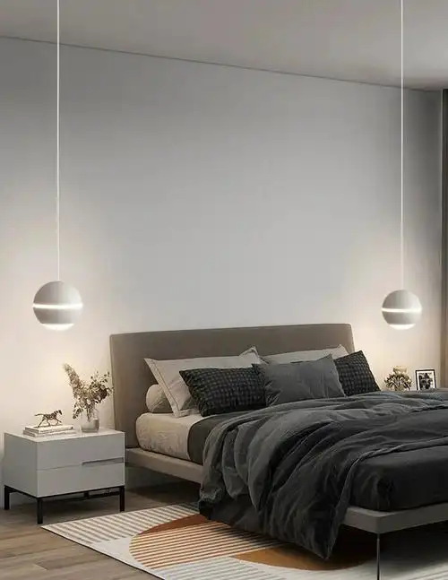 可升降星球床头灯,打造个性卧室氛围