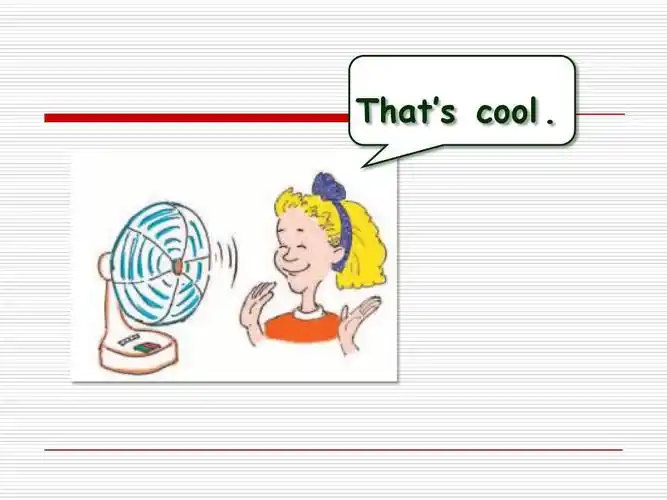 新冀教版三年级英语上册《lesson 16 warm and cool》精品课件(12张