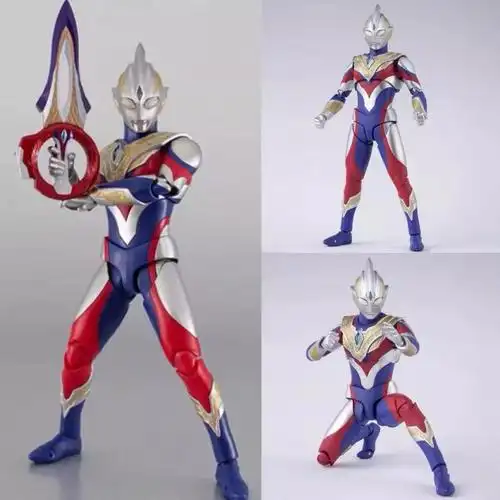 悠简森活 泽塔奥特曼德尔塔天爪形态关节可动玩具儿童男孩人偶模型