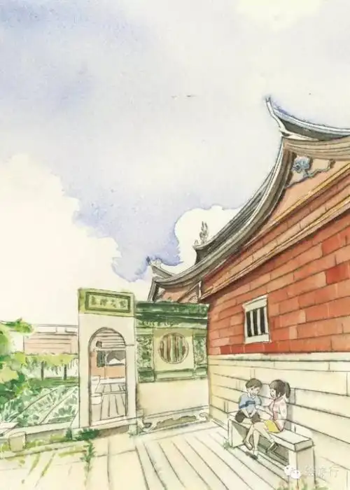 手绘 线稿 640763第4页乐乐简笔画简笔画大全闽南红砖古厝简笔简单的