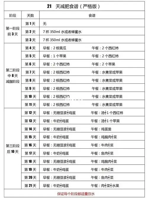 减肥_辟谷_vlog_甜品_食谱_断食_水煮菜_21天vlog打卡_减肥_减肥经验