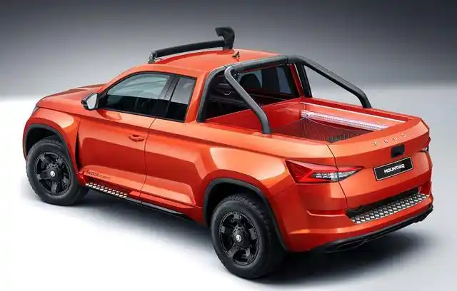 不一定要高达威猛短小精炼的单排皮卡也很香斯柯达小皮卡来了