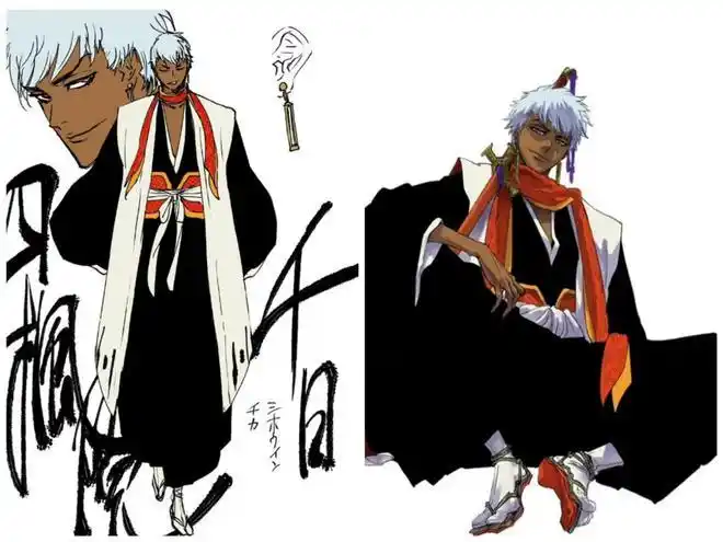 死神初代护庭十三队的颜值担当双马尾和眼镜妹都很可爱