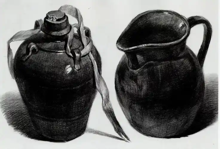 素描中最常见的罐子,你怎么可以不会画?