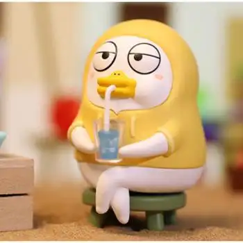 小刘鸭手办盲盒 520情人节礼物 隐藏款得瑟表情包手办盲盒公仔潮玩