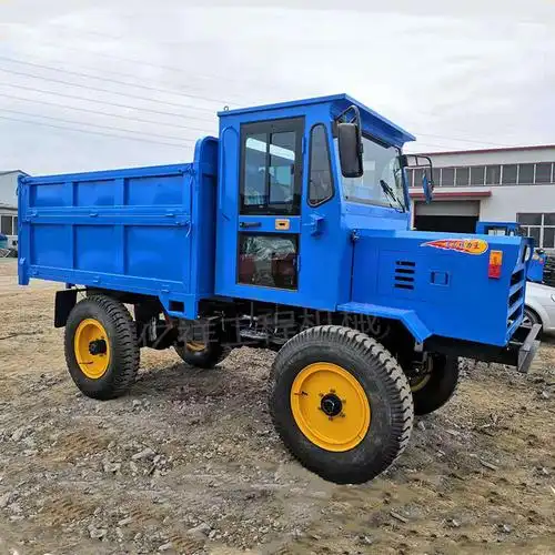 小型四不像车1吨小型农用车四驱爬山虎翻斗自卸山地车拉土车