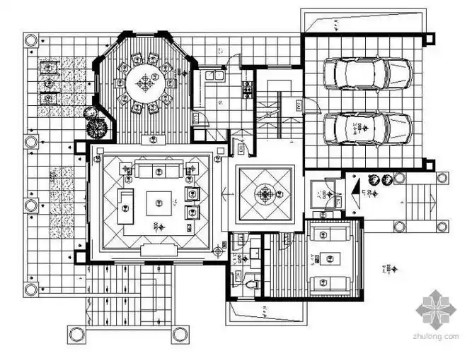 [分享]手绘cad地铺资料下载