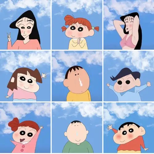 蜡笔小新6人头像1