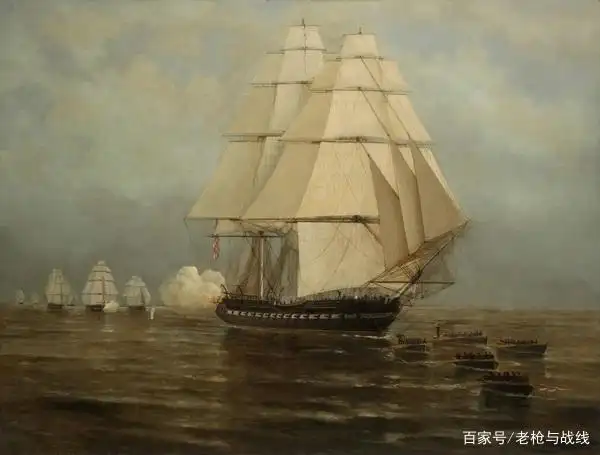 大航海时代的风景,一组风帆战舰美术作品