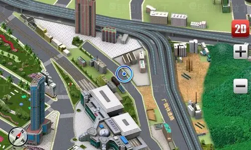 三维城市地图 e都市330车载导航仪试用
