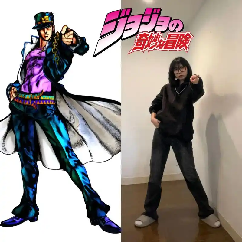 jojo pose#jojo的奇妙冒险 #jojo #185 - 抖音