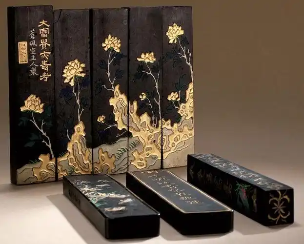 2705清大富贵亦寿考受福鸳鸯墨共八锭