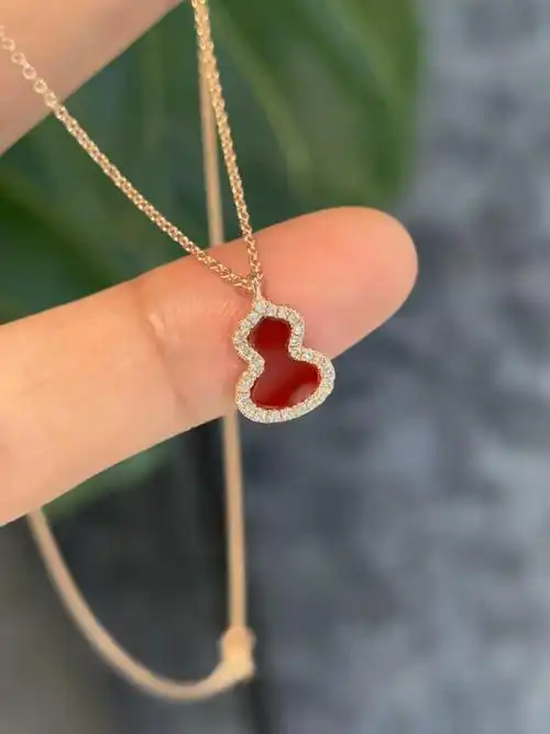 麒麟葫芦项链红玉髓