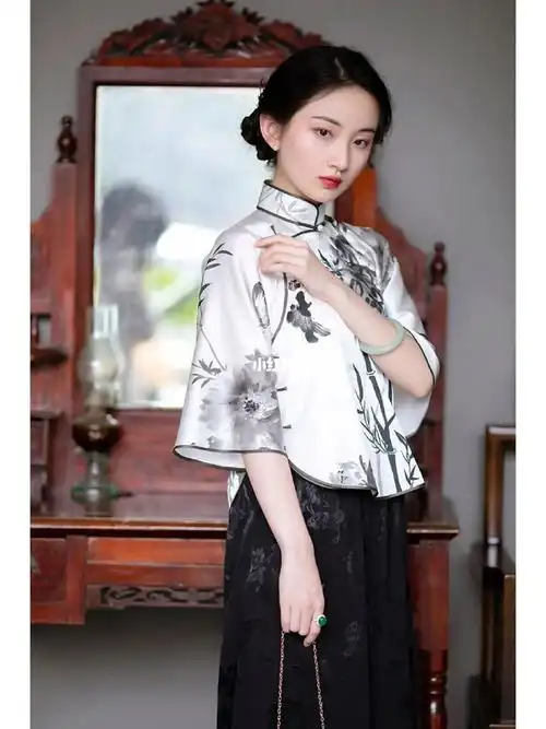 民国风衣服不错哦