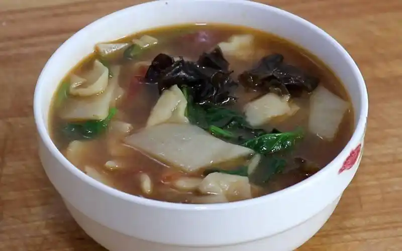 烩面片正宗家常做法10年面片的经验分享给大家劲道滑爽步骤详细学会