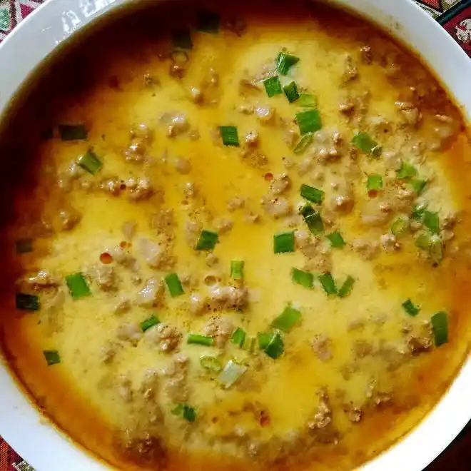 下饭菜"肉末蒸蛋"这样做更好吃,简单易学,宝宝最爱