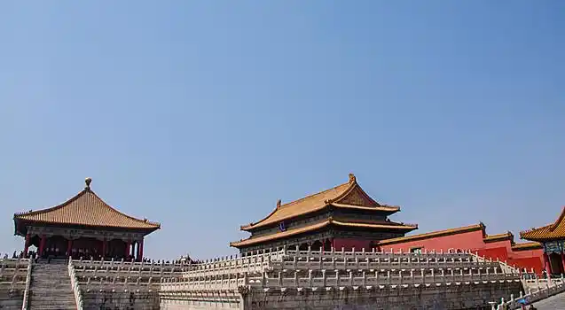 故宫,中国,皇宫,明代,结束,清朝,中间,北京,房子,宫殿