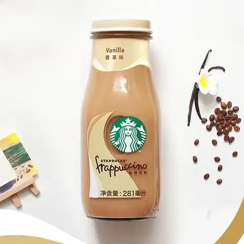 starbucks 星巴克 星冰乐 咖啡饮料 香草味 281ml*6瓶_东航商城_东方