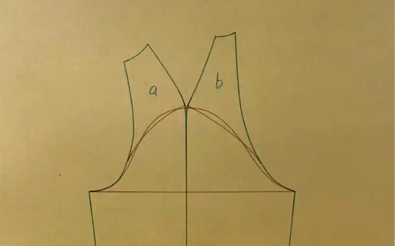 活动作品插肩袖制版