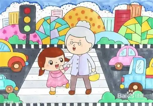 文明礼仪怎么画