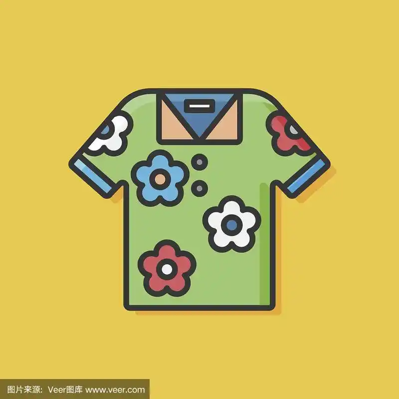 夏天的衣服图标