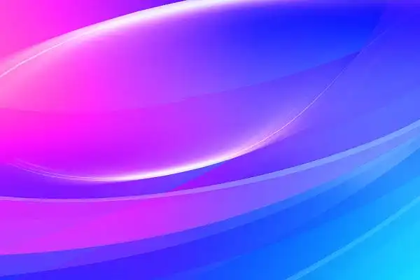 蓝色梦幻彩色渐变小清新泡泡星光光点手绘插画海报背景图几何几何线条