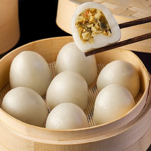 粮觅桐庐米粿六道云庐米果 传统小吃鲜肉笋丝雪菜速冻食品早餐半成品