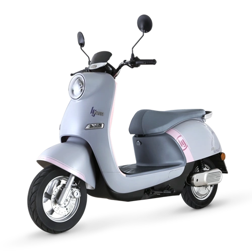 绿源60v72v电动车小龟王电瓶车超高续航电动摩托车moda3静谧灰72v23a