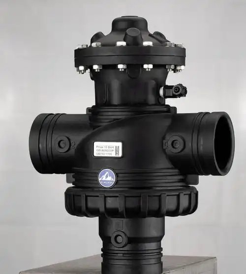 2寸 3寸 4寸两位三通阀农业灌溉过滤器阀门 工业水处理反冲洗阀门