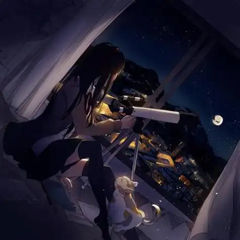 动漫星空头像女高清 动漫头像图片大全 -【爱个性】