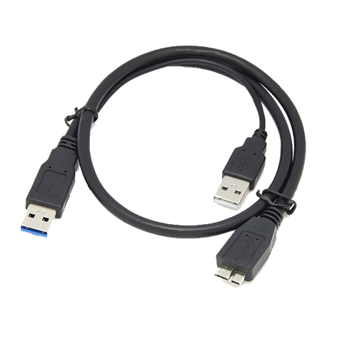 西部数据希捷东芝移动硬盘数据线电脑usb3.0增压压线数据线