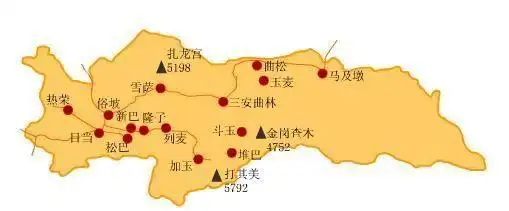 西藏频道 西藏地图集 > 正文      位于西藏南部,山南地区中部偏北,喜