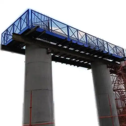 盖梁施工平台组合式平台工字钢盖梁平台