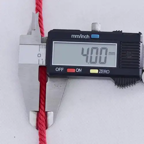 4毫米彩色棉绳粗细绳子diy手工编织挂毯麻花装饰捆绑绳抽绳