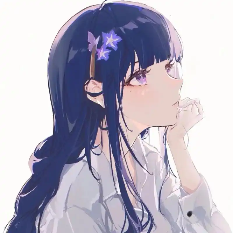 原神女生侧脸头像