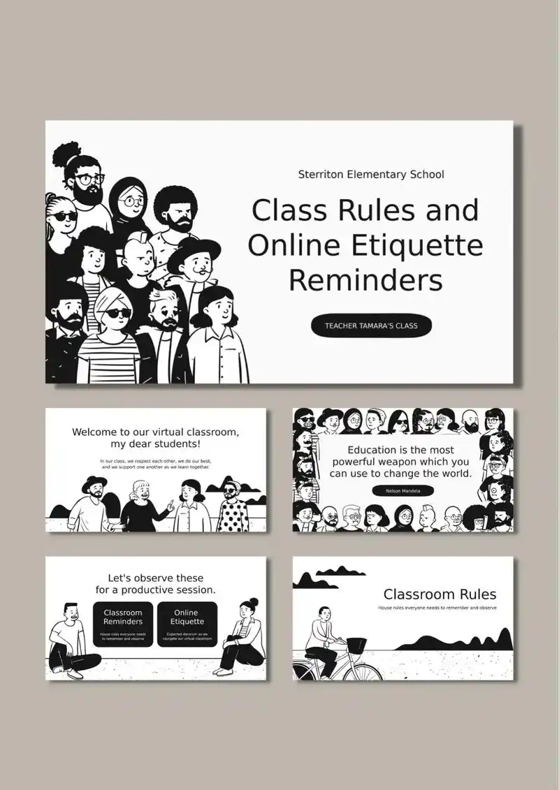 卡通小人ppt模版97.#ppt #ppt教学 #ppt素材 - 抖音