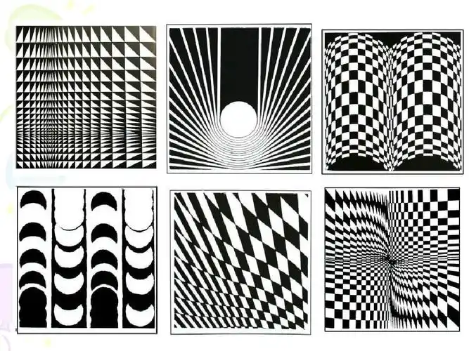 平面构成的渐变构成