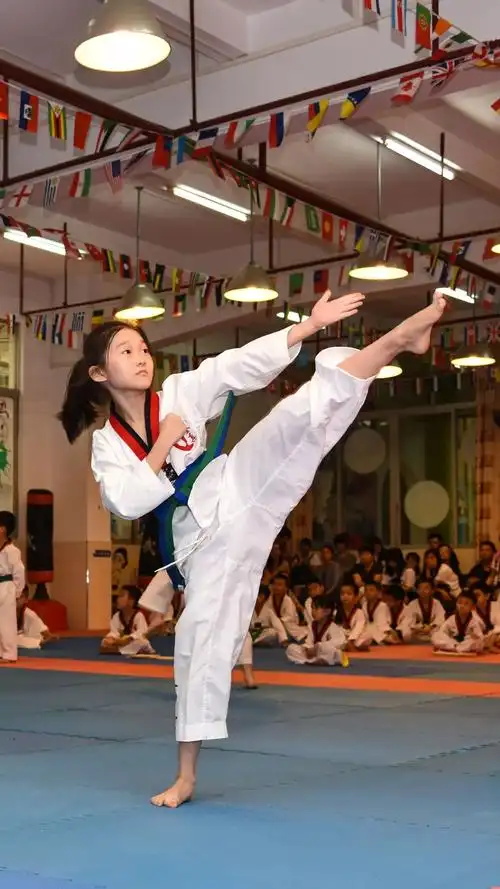 花絮跆拳道是我成长的一抹亮色