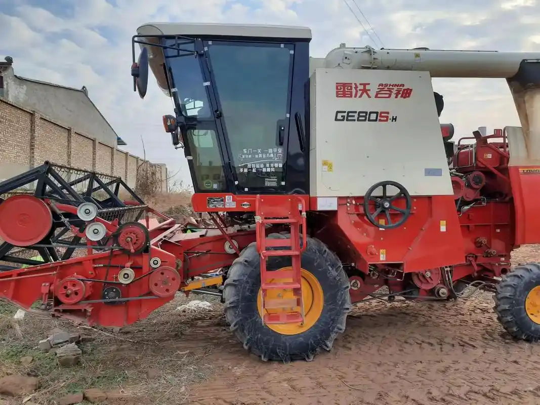 2021年福田雷沃ge80s-h小麦联合收割机,精品车况,严 - 抖音