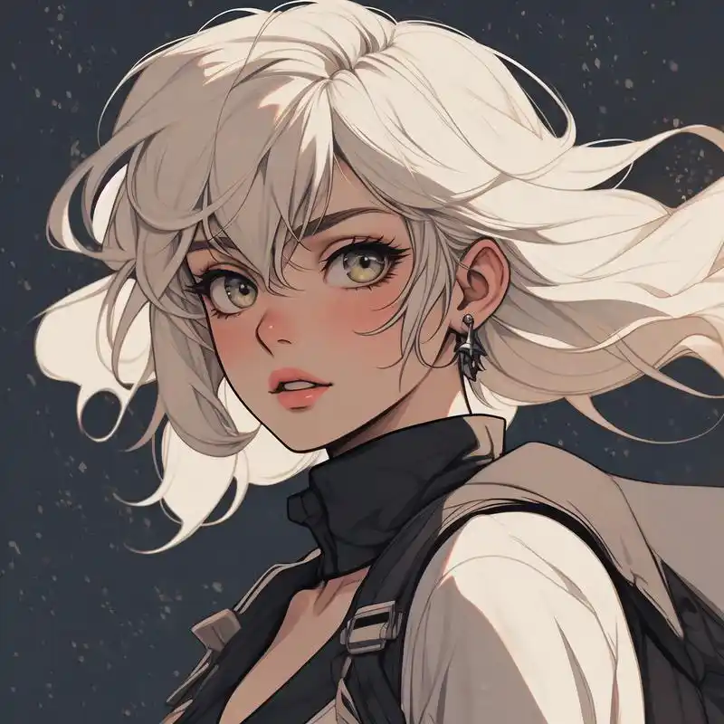 二次元动漫女生头像78美美哒