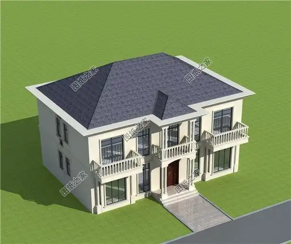 农村别墅设计,整体造型充满高贵气质,建议拿去参考