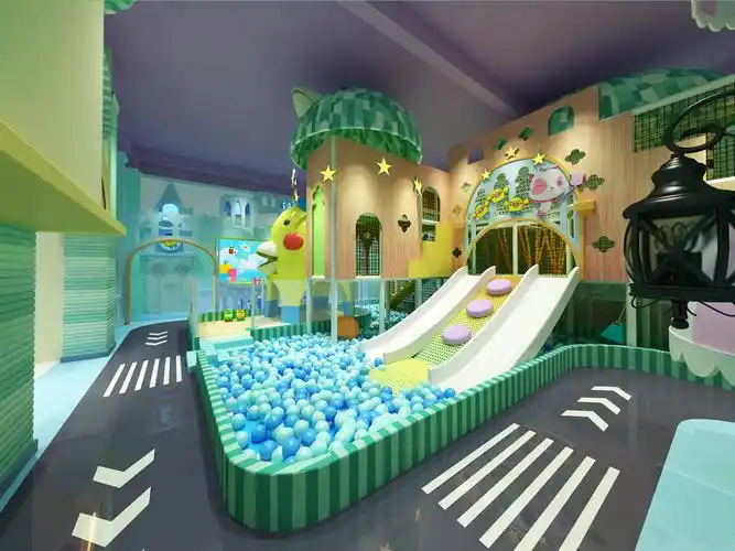 儿童乐园设计|空间|室内设计|设计师黄工 - 原创作品 - 站酷 (zcool)