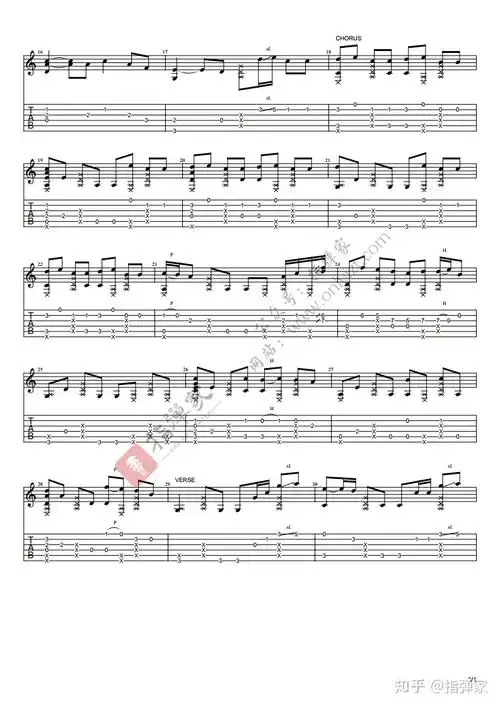 附谱清新又治愈的小甜歌atmyworst吉他指弹独奏