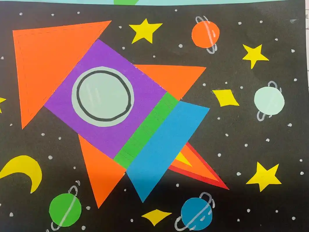 正方形长方形圆形三角形组合拼图 - 抖音