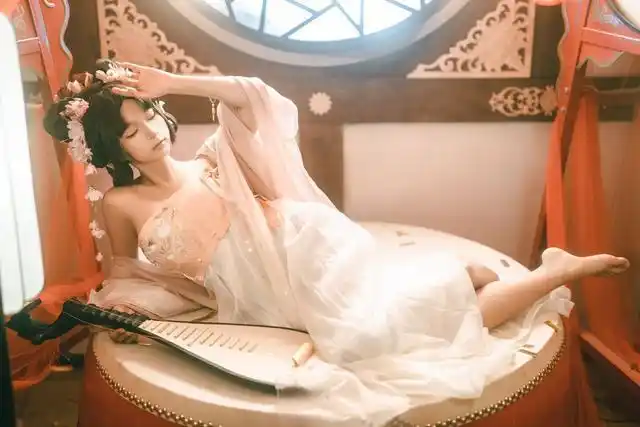 「cos写真」蠢沫沫——弦 古风小美女