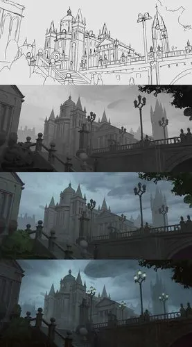 场景原画-气氛图