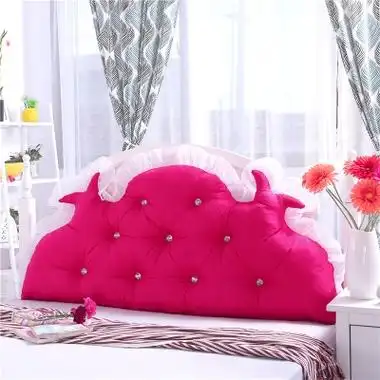 床头板软包长靠枕p公主床头靠垫床上靠枕芯靠背垫全棉大靠背护腰