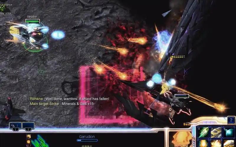 【星际争霸2】随机基地防御4  garudion虚空辉光舰(净化者英雄单位)