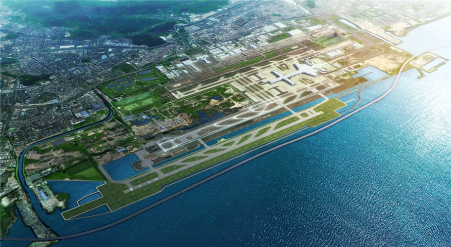 深圳机场三跑道,卫星厅等新一期扩建工程重点项目都已开工建设,t4航站