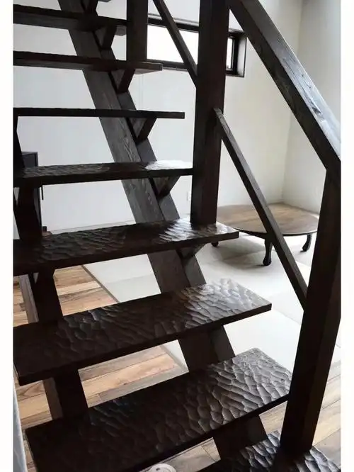 做个楼梯实木肌理踏步